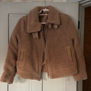 H&M Tan Sherpa Jacket